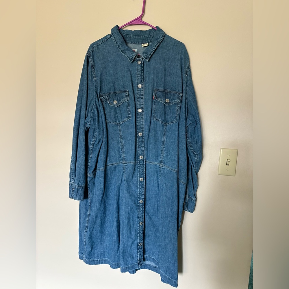 Levi's Classic Blue Denim Dress